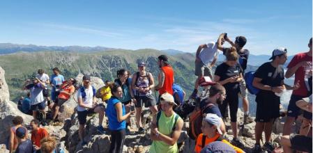 Foto tomada el pasado verano por Víctor Dorado de la cima del Pedraforca