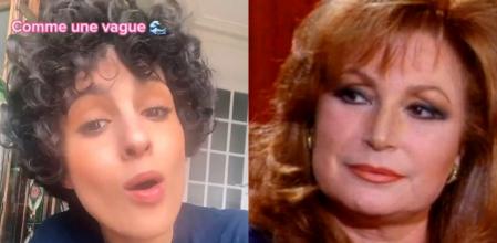 La representante de Francia en Eurovisión homenajea a Rocío Jurado antes de actuar en Telecinco