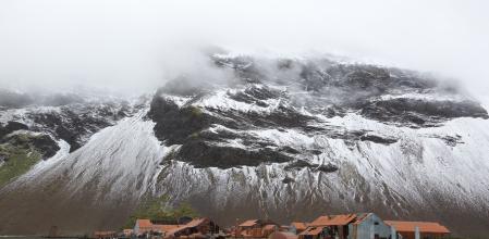 Abandoned whaling station, Stromness, Stromness Bay, South Georgia, Sub Antarctica. Stromness ceased working as a whaling station in 1931 but remained as a ship repair yard until 1961. Propellers left from the time when it was a ship repair yard can be seen in the foreground.