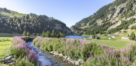 La Vall de Núria en primavera