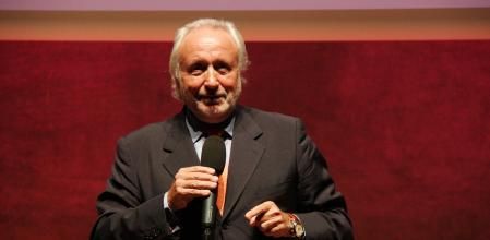 Antoni Fernández Teixidó, líder de Lliures, en un acto del partido