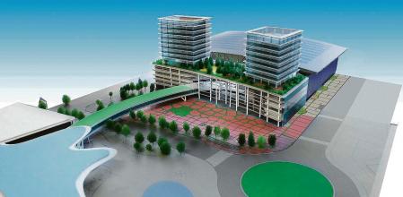 Proyecto de ampliación Fira Barcelona. Edificio diseñado por Toyo Ito Credit. LV