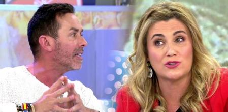 Jesús Manuel Ruiz y Carlota Corredera, bronca por Rocío Carrasco