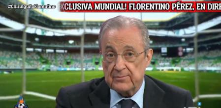 Florentino Pérez, en 'El Chiringuito'