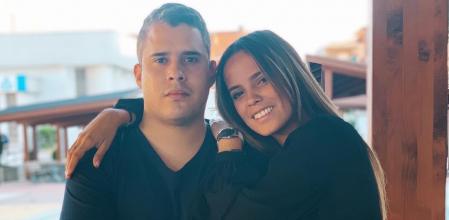 José Fernando, con su hermana Gloria Camilla en una imagen de una de sus salidas el año pasado.