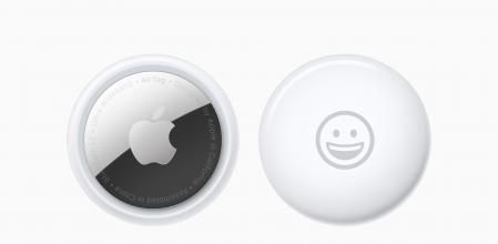 Los dos lados del AirTag