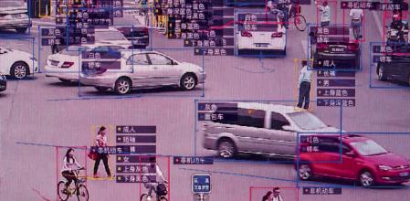 A screen shows a demonstration of SenseTime Group Ltd.'s SenseVideo pedestrian and vehicle recognition system at the company's showroom in Beijing, China, on Friday, June 15, 2018. SenseTime's image-identifying algorithms have made it the world's most valuable AI startup and an early leader in China, where it's won contracts with the country's top phonemakers, largest telecommunications company, and biggest retailer. Photographer: Gilles Sabrie/Bloomberg