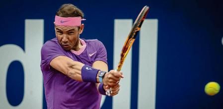 21 - 04 - 2021 / Barcelona / J/ Barcelona Open Banc Sabadell | 68º Trofeo Conde de Godó / Foto: Llibert Teixidó - Partido Rafa NADAL Iliá Ivashka