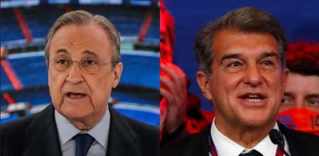 Florentino Pérez y Joan Laporta