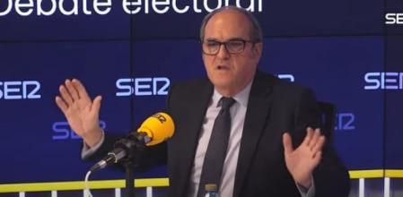 El candidato socialista, Ángel Gabilondo