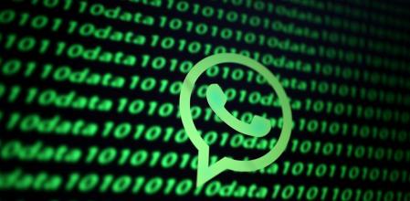 FILE PHOTO: The Whatsapp logo and binary cyber codes are seen in this illustration taken November 26, 2019. REUTERS/Dado Ruvic/Illustration/File Photo