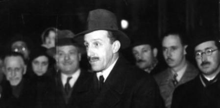 Alfonso XIII, durante su exilio