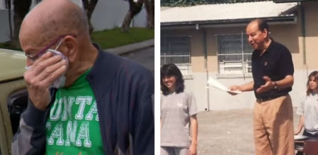 Marcelo Siqueira emocionado al descubrir el detalle que han tenido sus ex alumnos con él