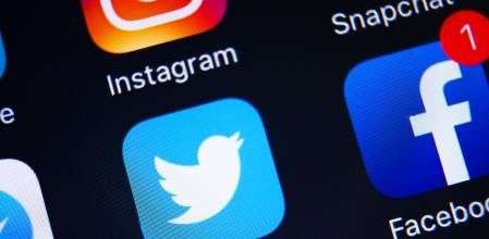 Iconos de diversas redes sociales