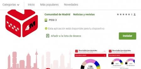 Una App y una web específica ofrecen información sobre las elecciones en Madrid