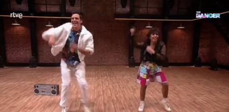 Ion Aramendi y Sandra Cervera bailan en 'The Dancer'