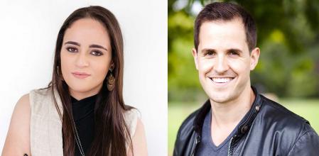 Marina Amaral y Dan Jones, autores de ‘El color del tiempo’ (Desperta Ferro).