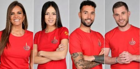 Marta, Melyssa, Omar y Tom, nominados en 'Supervivientes'.