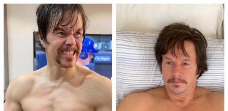 Mark Wahlberg, tres semanas y nueve kilos de diferencia