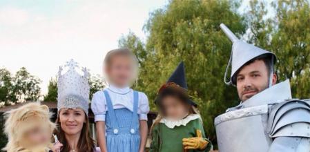 Ben Affleck y Jennifer Garner con sus hijos