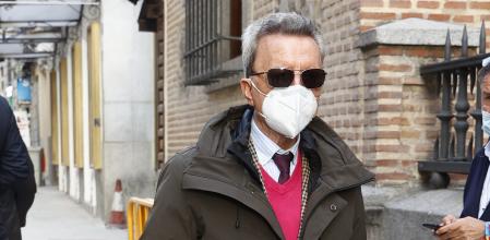 José Ortega Cano ha dado el último adiós al hijo del empresario madrileño Pedro Trapote