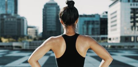 Sujetador deportivo.