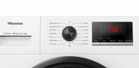 Lavadora Hisense WFPV8012EM