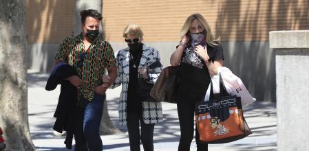 Journalist Mila Ximenez and Belen Rodriguez in Madrid 06 May 2021