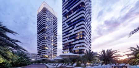 Recreación virtual de los rascacielos proyectados por el Grupo Baraka en Torrevieja