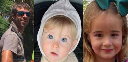 Tomás Gimeno y sus hijas