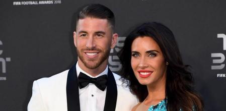 La pareja, en la gala The Best.