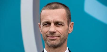 El presidente de la UEFA, Aleksander Ceferin