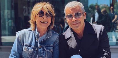 Jorge Javier Vázquez y Mila Ximénez juntos en una de sus incontables fotos