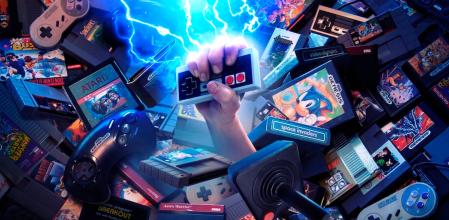 Imagen promocional de la serie documental sobre 'High Score' de Netflix