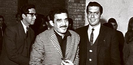 Gabriel García Márquez y Mario Vargas Llosa, en 1967