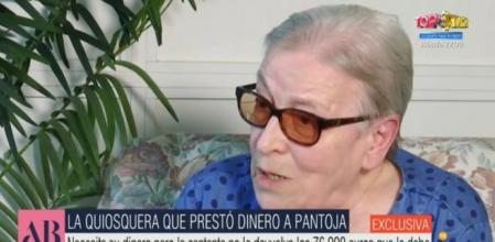 Loli, la quiosquera a la que Isabel Pantoja debe dinero