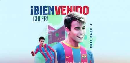 Eric García, fichado por el FC Barcelona.