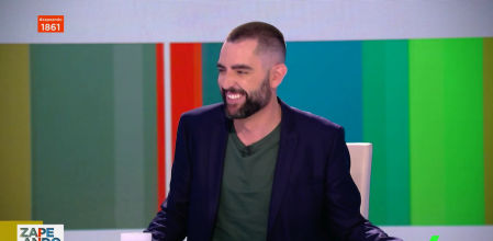 Dani Mateo cumple años en 'Zapeando'.