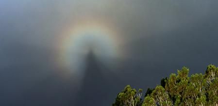 Espectro de Brocken en Vilanova de Sau.