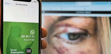 whatsApp cuenta mossos denuncia violencia machista