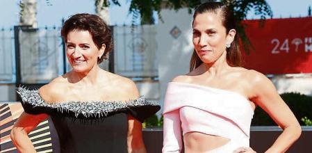 Silvia Abril y Toni Acosta posan en el photocall de la inauguración del 24 Festival de Málaga, a 03 de junio de 2021, en Málaga (España). FESTIVAL DE MÁLAGA;CINE;ACTRICES;ACTOR;PELÍCULA;ALFOMBRA ROJA Javier Ramírez / Europa Press 03/06/2021