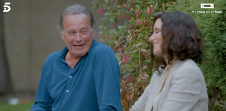 Bertín Osborne y la presidenta de la Comunidad de Madrid, Isabel Díaz Ayuso