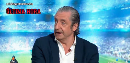 Josep Pedrerol, minutos antes de abandonar 'El Chiringuito'