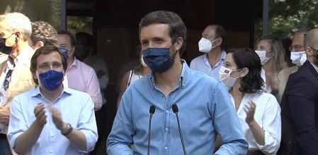 El presidente del PP, Pablo Casado, ha pedido al Gobierno que no 