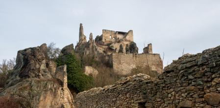 El castillo de Dürnstein donde estuvo cautivo Ricardo Corazón de León en el siglo XII