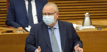 El ex diputado de Ciudadanos Vicente Fernández en una intervención en el Parlamento valenciano.