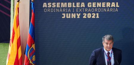 El presidente del FC Barcelona defendió la Superliga