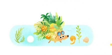 'Doodle' en honor al verano