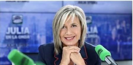 Julia Otero ha querido dar una sorpresa a sus oyentes