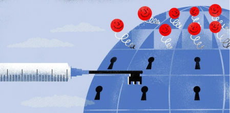 Desigual vacunación en el mundo